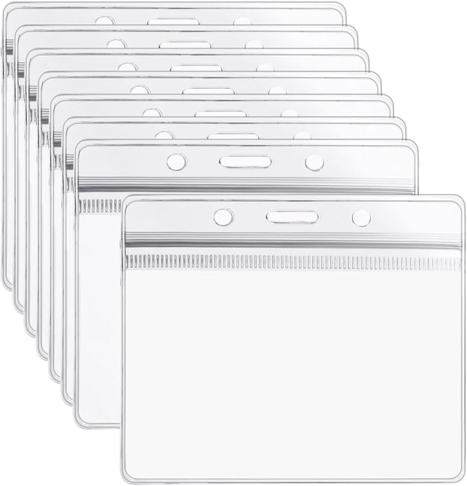 PORTA BADGE MORBIDO CONFEZIONE DA 10 PZ.