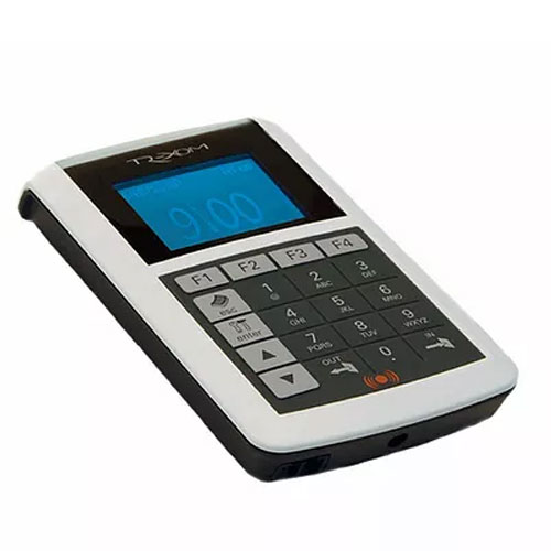 LETTORE DI BADGE PORTATILE CON RICARICA USB E TESTINA DI LETTURA  MIFARE 13,56K
