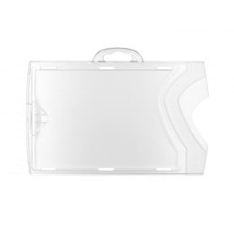 PORTA BADGE RIGIDO CONFEZIONE DA 10 PZ.