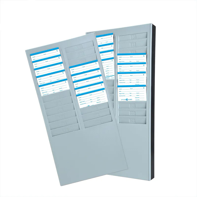 CASELLARIO PORTACARTELLINI DA 24 POSTI  IN PVC