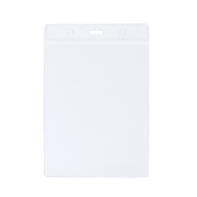 PORTA BADGE MORBIDO VERTICALE PVC 17*11 CM